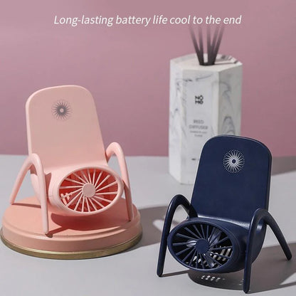🌀 Portable Mobile Phone Holder Fan | Multi-Function Handheld Charging Fan 🔋📱