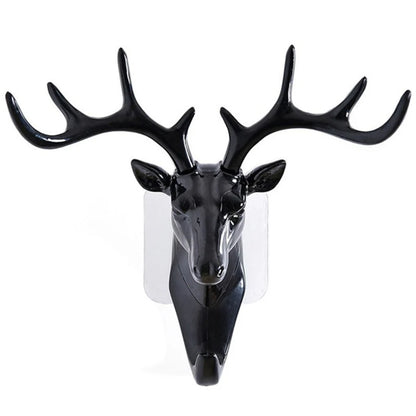 🦌✨ Wall Mount Deer Head Hanger Hook – Stylish & Strong!