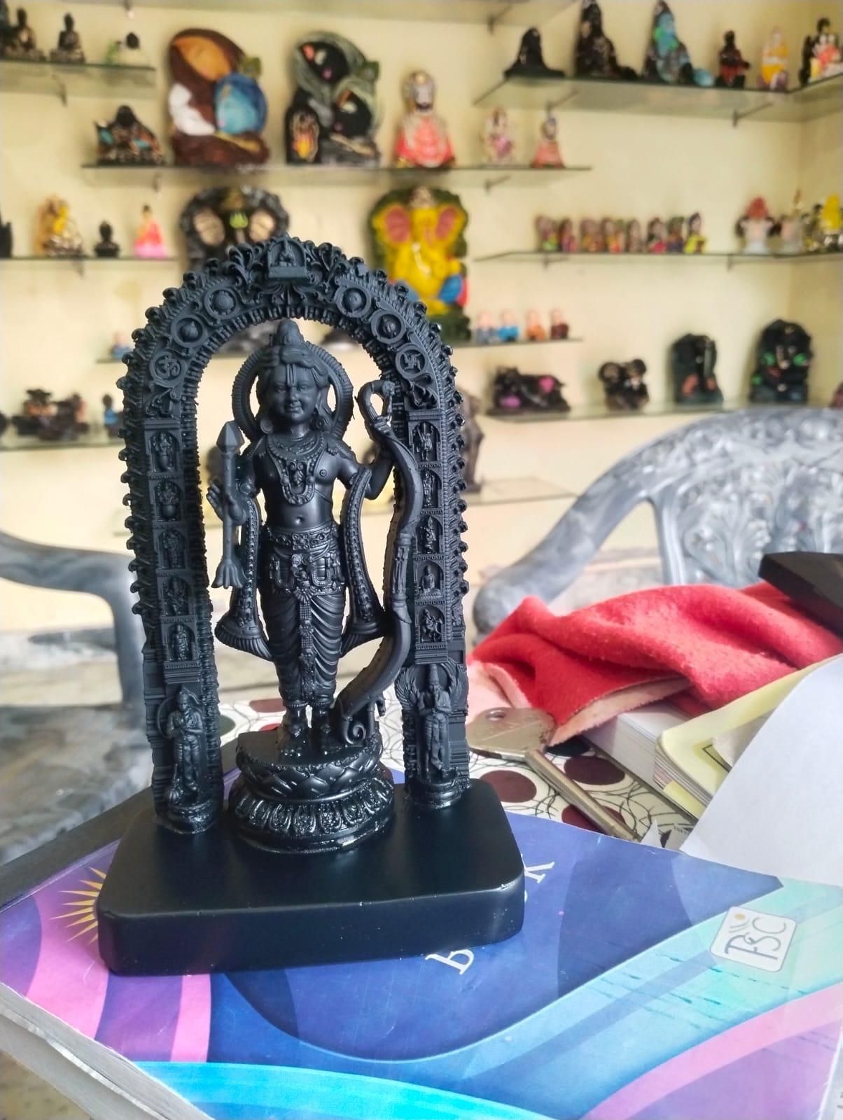 🙏✨ Ayodhya Ram Lala 3D Murti – Divine Home Decor