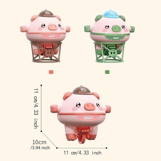 🧸 Tightrope Walking Tumbler Pig – Fun Balance Toy for Kids!
