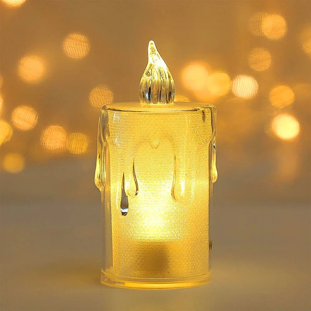 ✨ Mini Candle Night Lamp – Soft Glow Ambience Light ✨