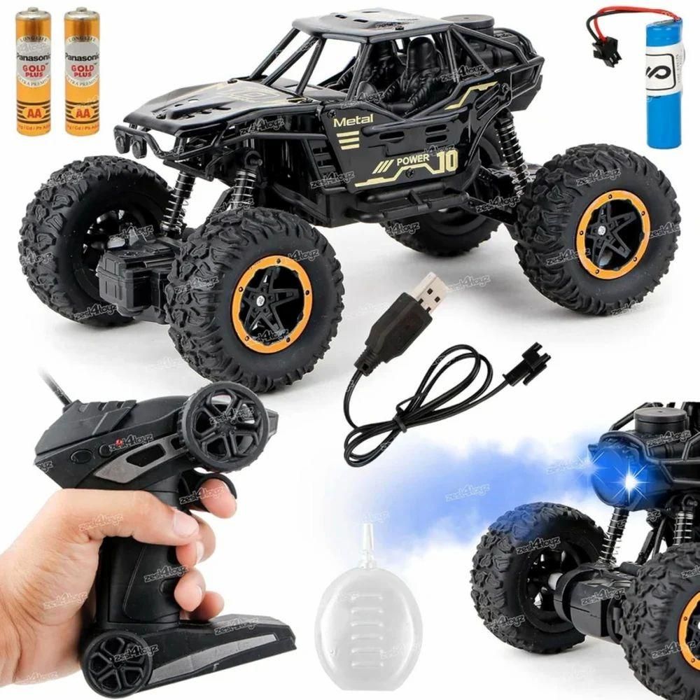 🚙 Remote Controlled Rock Crawler Monster Truck – Ultimate Off-Road Toy for Kids!