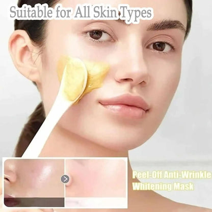 💛 Gold Peel Off Mask – Instant Glow & Deep Cleansing Facial Treatment (400g)