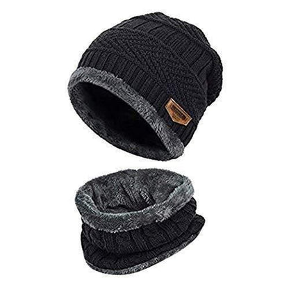 ❄️🧣 Unisex Woolen Cap Set – Stay Warm in Style!