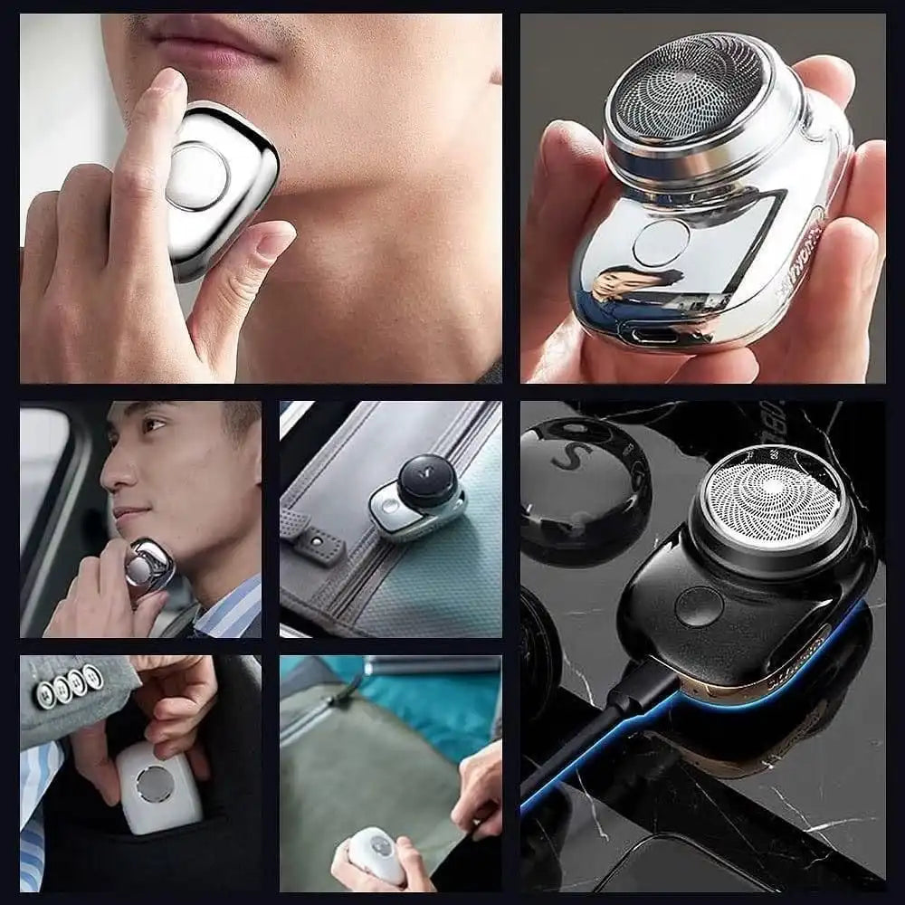 ⚡ Mini Electric Shaver – Compact, Powerful & Travel-Friendly Grooming Tool!