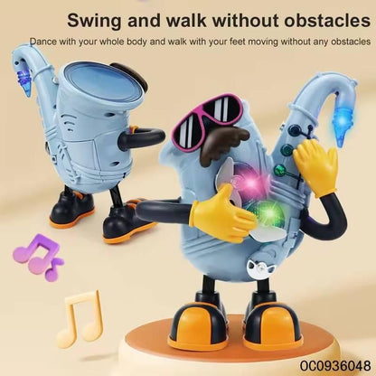 🤖🎵 Robotic Dancing Mr. Rock – Music, Lights & Fun!