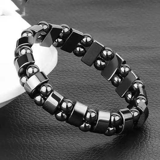 🧲 Magnetic Sugar Control Bracelet – Unisex Stylish Health Care Therapy Band 🖤