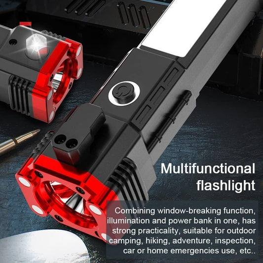 🔦 Multifunctional Work Portable LED Flashlight – Rechargeable Magnetic Torch