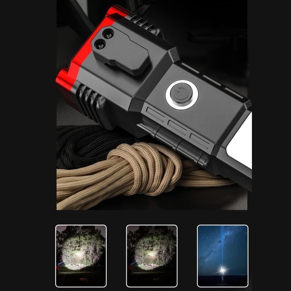 🔦 Multifunctional Work Portable LED Flashlight – Rechargeable Magnetic Torch
