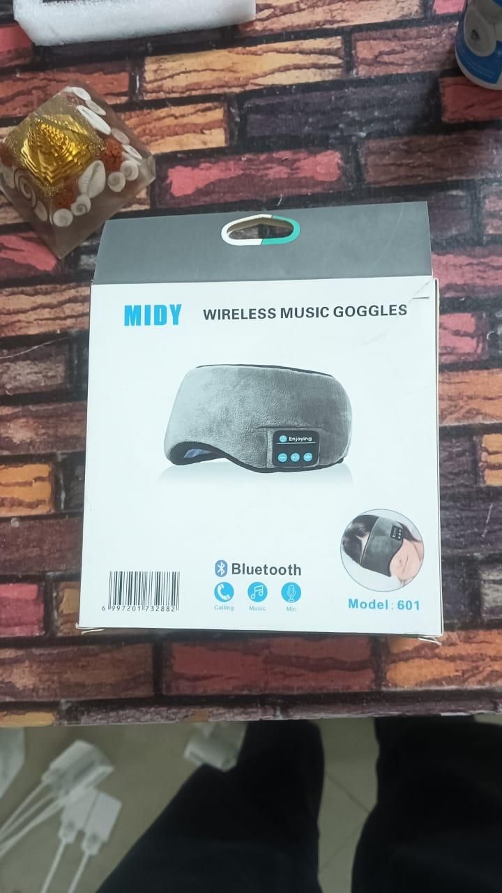 😴🎧 Wireless Bluetooth Eye Mask – Sleep Better With Music!