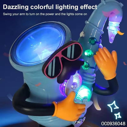 🤖🎵 Robotic Dancing Mr. Rock – Music, Lights & Fun!