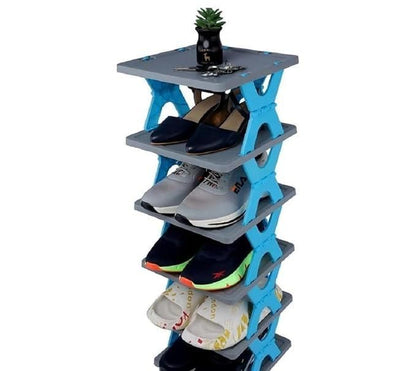 👟✨ Smart Foldable Shoe Rack – 5 -Layer Space Saver