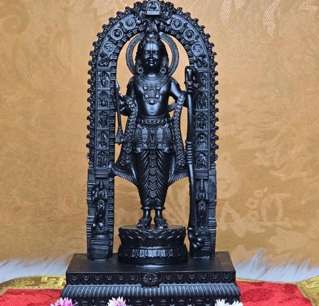 🙏✨ Ayodhya Ram Lala 3D Murti – Divine Home Decor
