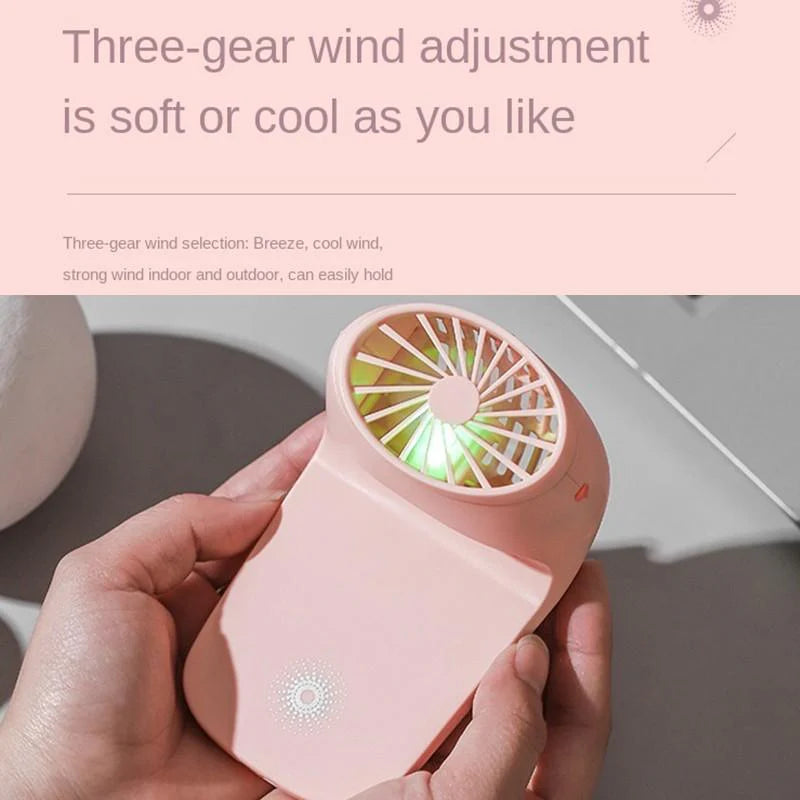 🌀 Portable Mobile Phone Holder Fan | Multi-Function Handheld Charging Fan 🔋📱