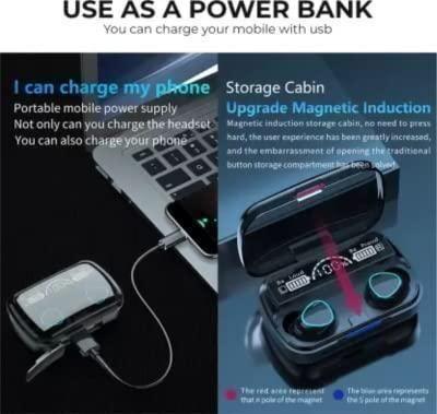 🎧 M10 TWS Wireless Earphones – Touch Control Bluetooth Earplugs