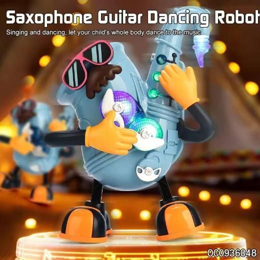 🤖🎵 Robotic Dancing Mr. Rock – Music, Lights & Fun!