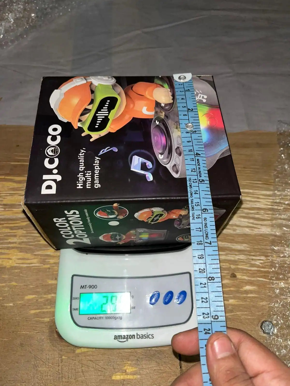 🎧 DJ Coco Musical Dancing Boy Toy – LED Lights & Fun Music!