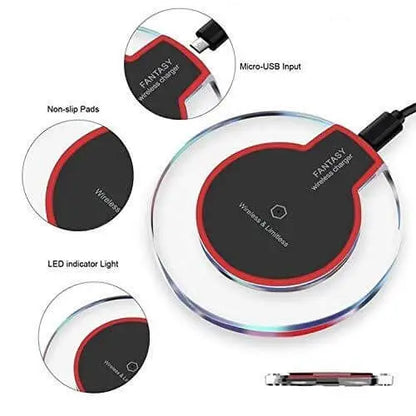 ⚡ Standard Ultra-Slim Wireless Charging Pad