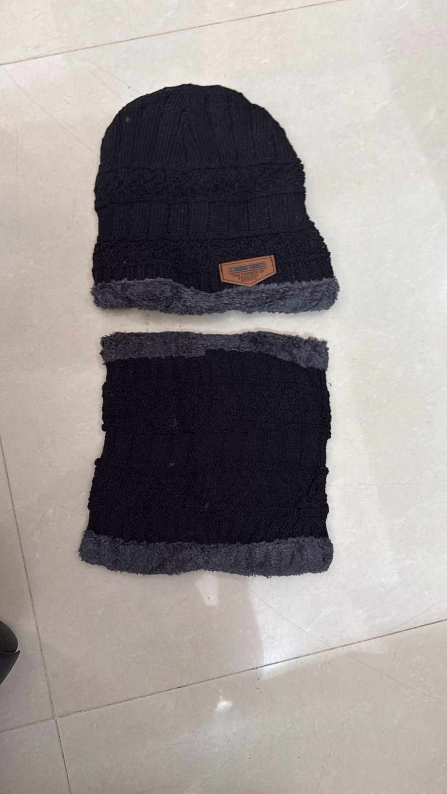 ❄️🧣 Unisex Woolen Cap Set – Stay Warm in Style!