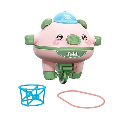🧸 Tightrope Walking Tumbler Pig – Fun Balance Toy for Kids!