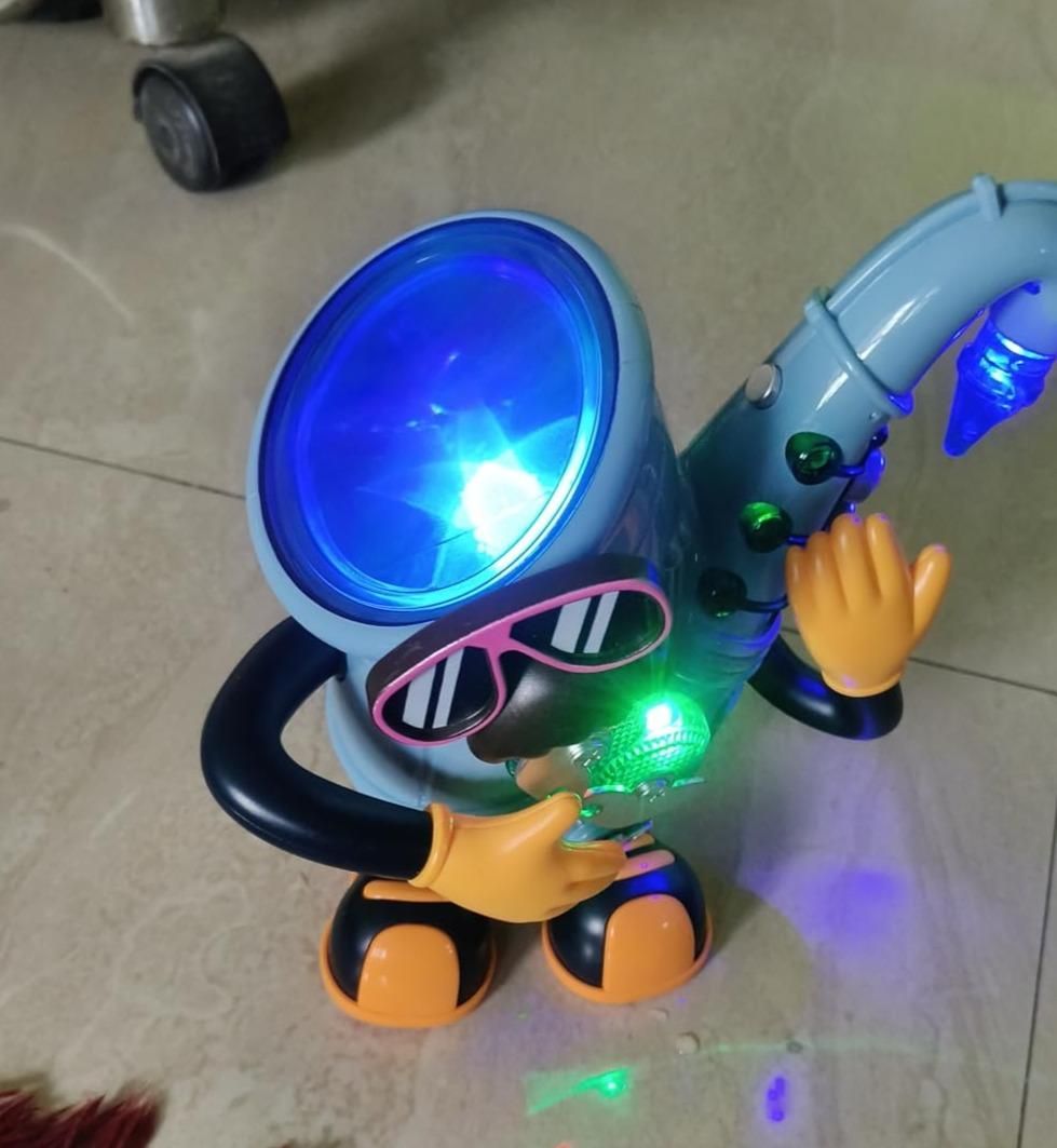 🤖🎵 Robotic Dancing Mr. Rock – Music, Lights & Fun!