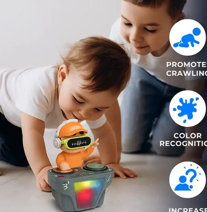 🎧 DJ Coco Musical Dancing Boy Toy – LED Lights & Fun Music!