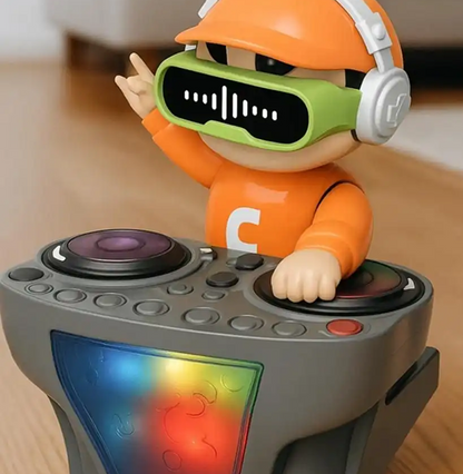 🎧 DJ Coco Musical Dancing Boy Toy – LED Lights & Fun Music!