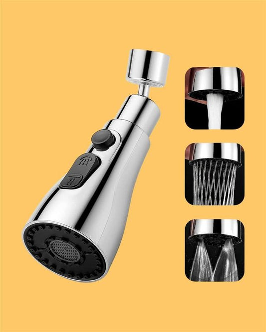 🚿 3 Modes Kitchen Sink Faucet – Adjustable Water Saving Nozzle Sprayer