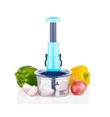 🥕Manual Fruit and Vegetable Chopper – Hand Press Food Cutter with Sharp Stainless Steel Blades