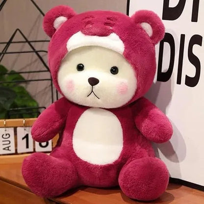 🧸 Cute Teddy Stuffed Animals Plush Toys – Adorable Soft Hug Buddy!