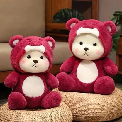 🧸 Cute Teddy Stuffed Animals Plush Toys – Adorable Soft Hug Buddy!