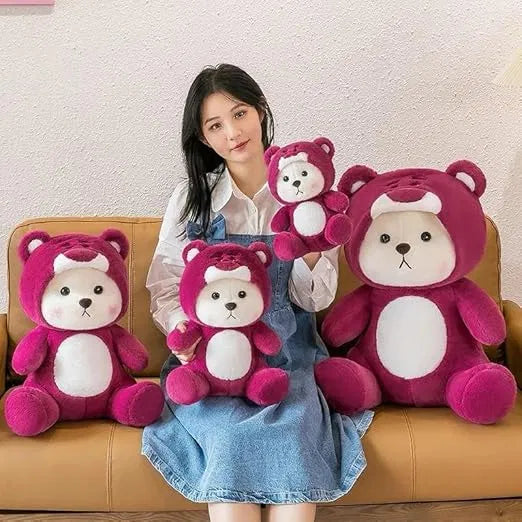 🧸 Cute Teddy Stuffed Animals Plush Toys – Adorable Soft Hug Buddy!
