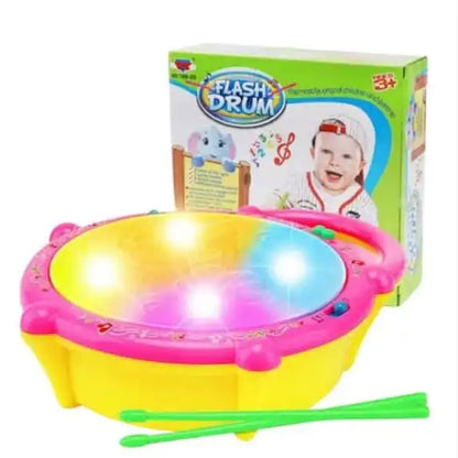 🥁 Flash Drum – Musical Light & Sound Toy for Kids