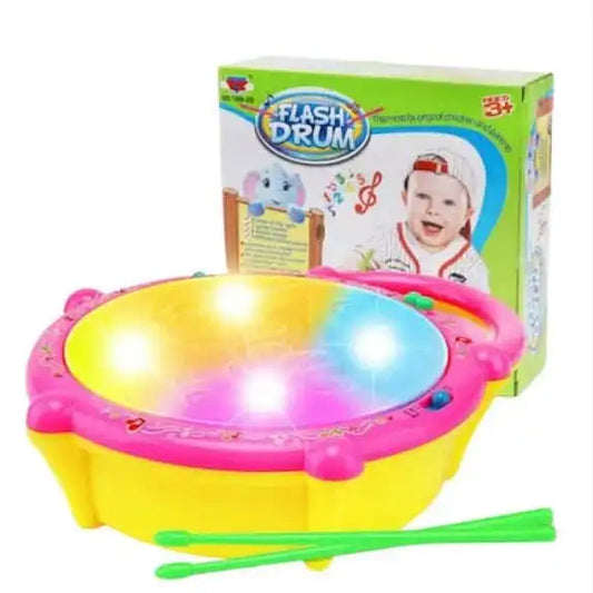🥁 Flash Drum – Musical Light & Sound Toy for Kids