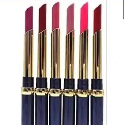 💋 Premium Matte Lipsticks – Long Lasting, Smudge-Proof (Multicolor, Pack of 6)