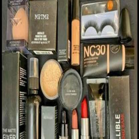 💋 Set of 10 Makeup Kit Combo – Complete Beauty Essentials for Every Look