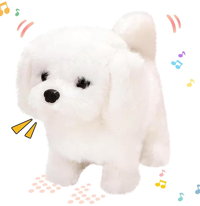 🐰 Walking Bunny Toy with Sounds – Jumping Dog Style with Wiggling Ears & Twitching Nose