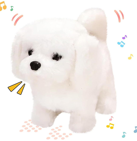 🐰 Walking Bunny Toy with Sounds – Jumping Dog Style with Wiggling Ears & Twitching Nose