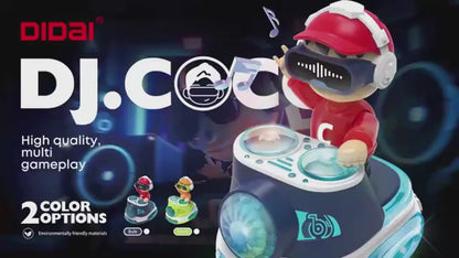🎧 DJ Coco Musical Dancing Boy Toy – LED Lights & Fun Music!